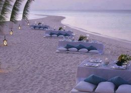 matrimonio maldive banchetto sulla spiaggia